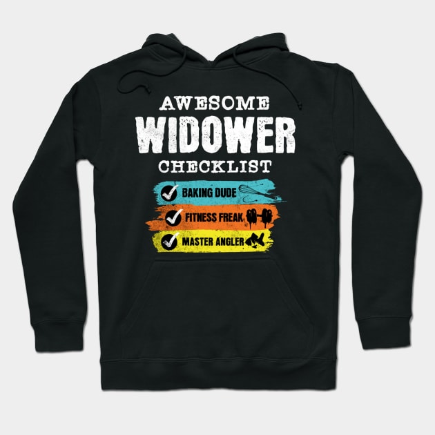 Awesome widower checklist Hoodie by Kami Sayang Sama Jamsah